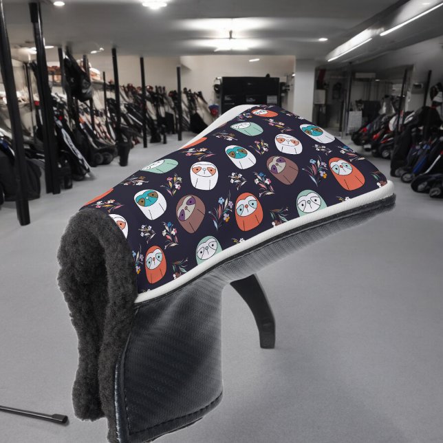 Couvre-club De Golf Lazy Sloth (golf putter cover)