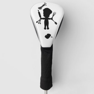Couvre-club De Golf Le Baker Jongle Ses Ustensiles / Outils
