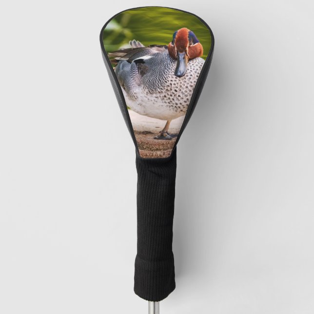 Couvre-club De Golf Le Canard A Une Jambe Vers Le Haut (Devant)