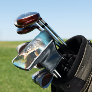 Couvre-club De Golf Le Chat Profitant d'une source chaude : Couverture