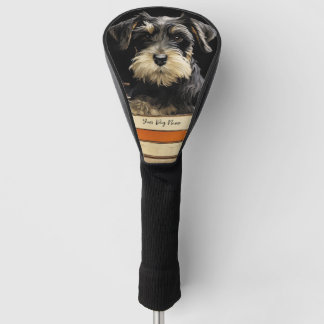 Couvre-club De Golf Le Chien Schnauzer 001 - Odessa Leyendecker