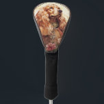 Couvre-club De Golf Le Cocker Spaniel Dog 003 - Natalia Mucha<br><div class="desc">[ Peintures d'art de haute qualité ] ● Huile acrylique sur papier ● 12.000~9.040pixel ● 500dpi ⇢ Natalia Mucha ♥ Alphonse Mucha et un illustrateur qui aime les chiens. Une collection de magnifiques illustrations de portraits de chiens de style Art nouveau. Votre espace décoré deviendra magnifique en un rien de...</div>