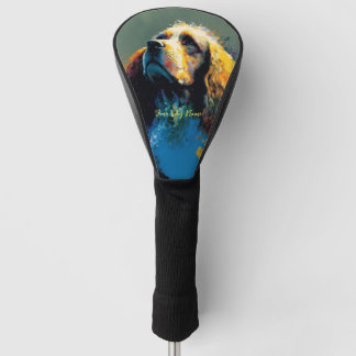 Couvre-club De Golf Le Cocker Spaniel Dog - Composition 007