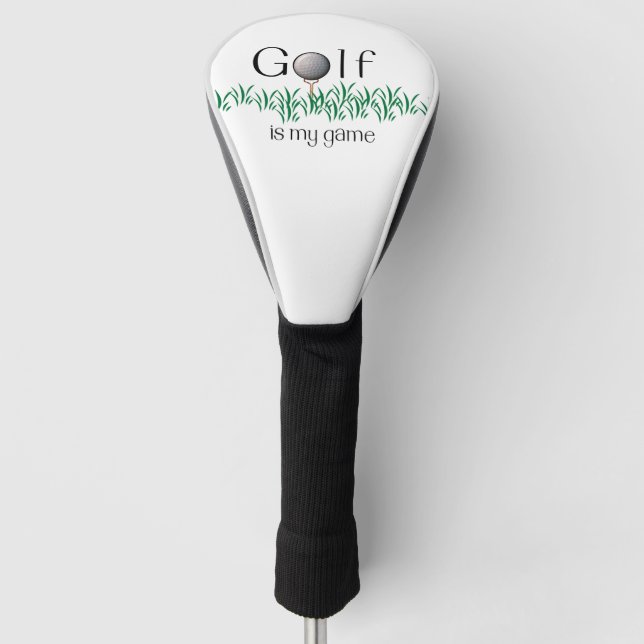 Couvre-club De Golf Le GOLF est mon jeu (Devant)