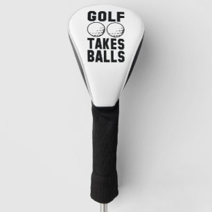 Couvre-club De Golf Le golf prend des balles