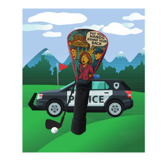 Couvre-club De Golf Le gouvernement met vos mains derrière votre dos