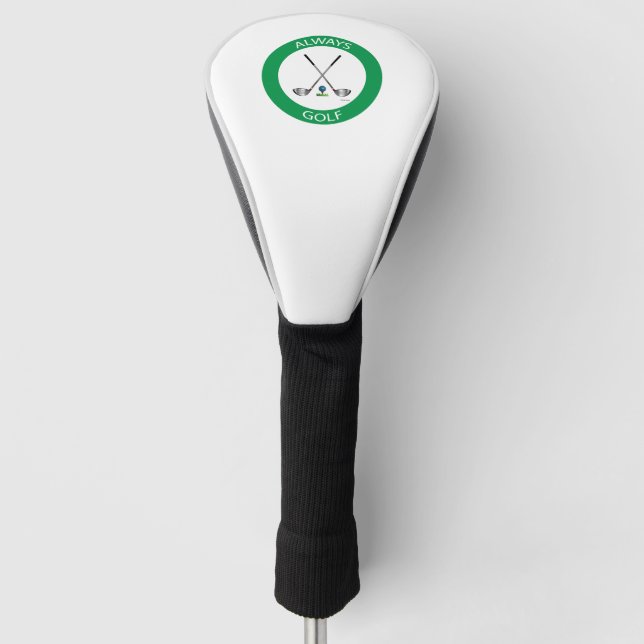 Couvre-club De Golf Le logo Always Golf - Cool Golf Head Cover (Devant)