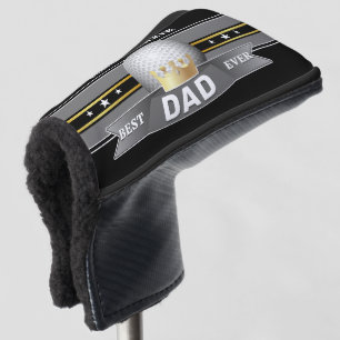 Couvre-club De Golf Le meilleur papa Sport Faux Or