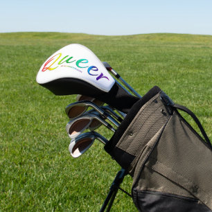 Couvre-club De Golf Le mot unique expressif et étrange de SlipperyJoe