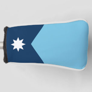 Couvre-club De Golf Le nouveau drapeau de l'État du Minnesota (redesig