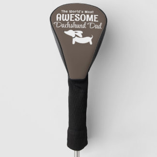 Couvre-club De Golf Le papa teckel le plus génial du monde amateur de