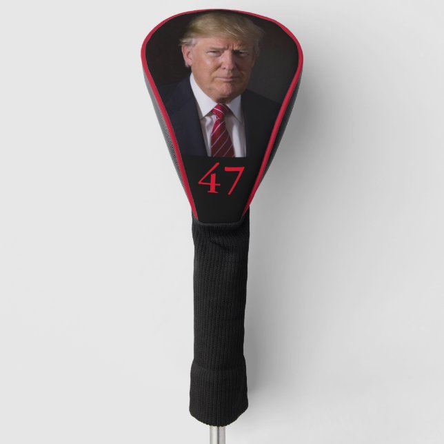 Couvre-club De Golf Le président Donald J. Trump 47th Golf Head Cover (Devant)