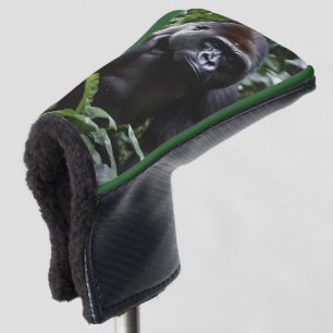 Couvre-club De Golf Le roi du gorille de minuit : Monarque de la forêt