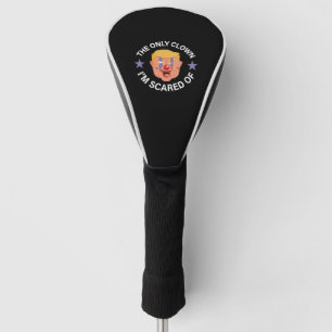 Couvre-club De Golf Le seul clown dont j'ai peur, Halloween anti-Trump