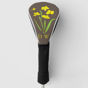 Couvre-club De Golf Le soleil Daffodil Golf Head Cover