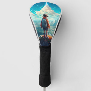 Couvre-club De Golf Le sommet dans son âme Anime Hiker Girl