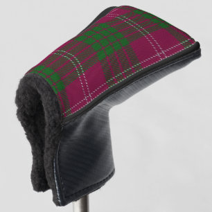 Couvre-club De Golf L'écossais colore le plaid de tartan de Crawford