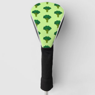 Couvre-club De Golf Légumes verts de Brocoli Légumes sains à manger