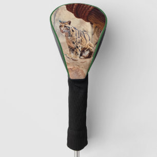 Couvre-club De Golf léopard nébuleux image nature faune exotique