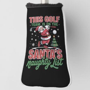 Couvre-club De Golf L'équipe de golf est sur la liste des vilains du P