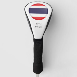 Couvre-club De Golf Les clubs de golf thaïlandais Flag & Monogramme c