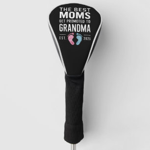 Couvre-club De Golf Les Meilleures Moms Sont Promues À Grandma Est 202