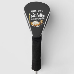 Couvre-club De Golf Les plus susceptibles de manger des latkes avec de