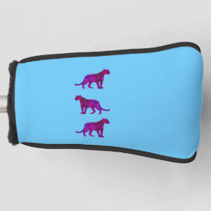 Couvre-club De Golf Les vrais Panthers Magenta