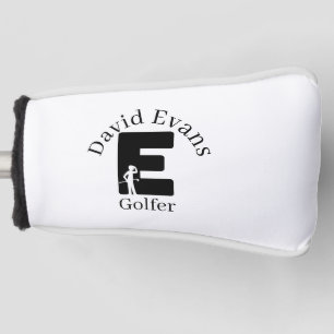 Couvre-club De Golf LETTRE Golfer E