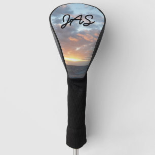 Couvre-club De Golf Lever du soleil sur Sea I Pastel Seascape
