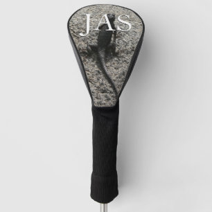 Couvre-club De Golf Lézard noir