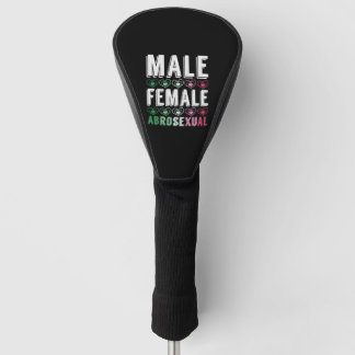 Couvre-club De Golf LGBT Pride Cadeau Homme Femme Abrosexuel