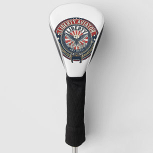 Couvre-club De Golf Liberty Aviator Patriotique Patriotique Aviation V