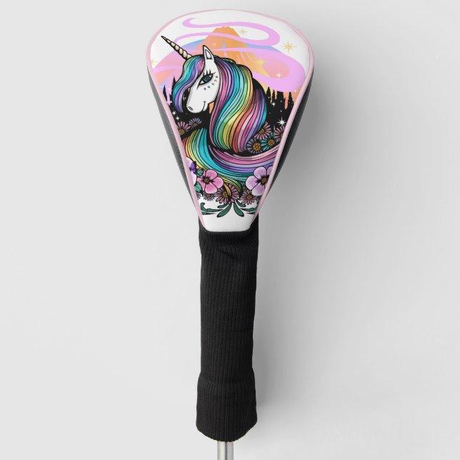 Couvre-club De Golf Licorne majestueuse  (Devant)