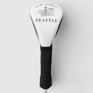 Couvre-club De Golf Ligne d'horizon minimale de Seattle Nord-Ouest Pac