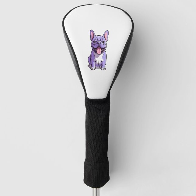 Couvre-club De Golf Lilac French Bulldog 2 (Devant)