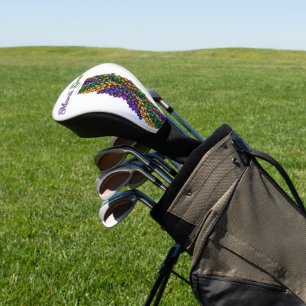 Couvre-club De Golf L'image emblématique sur le thème de Mardi Gras de