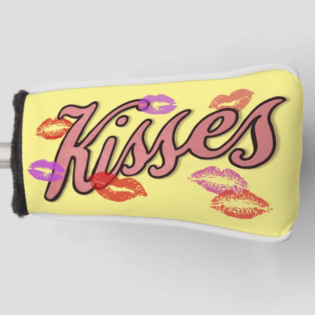 COUVRE-CLUB DE GOLF LIP KISSES (Devant)