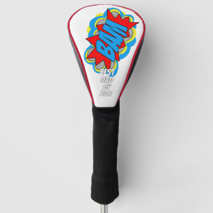 Couvre-club De Golf Livre de bandes dessinées personnalisé Pop Art Mei