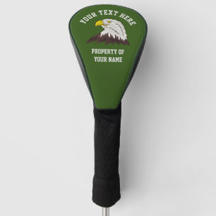Couvre-club De Golf Logo américain personnalisé d'aigle à chaume co