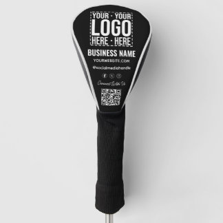 Couvre-club De Golf Logo d'entreprise personnalisé Société d'entrepris