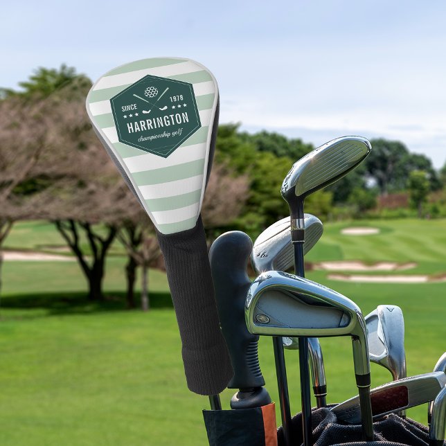 Couvre-club De Golf Logo des clubs de golf personnalisés (Créateur téléchargé)