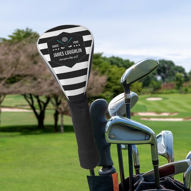 Couvre-club De Golf Logo personnalisé du club de golf (Créateur téléchargé)