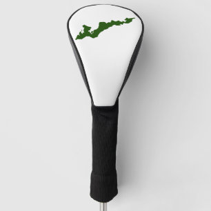 Couvre-club De Golf Logos de Fishers Island Golf Club Cover - Green