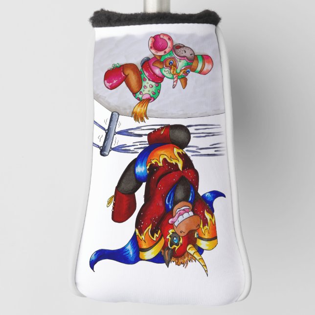 Couvre-club De Golf Luchadores (Tourné à 90°)