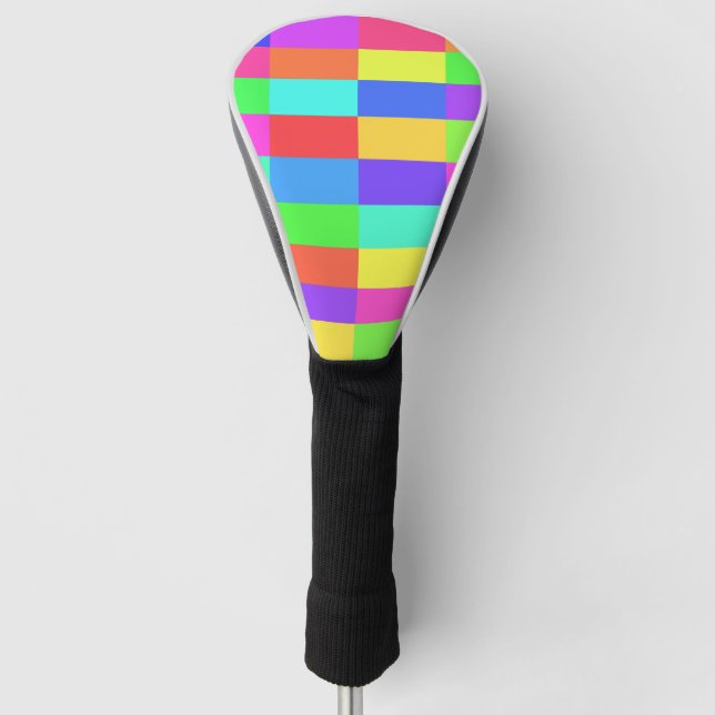 Couvre-club De Golf Lumières couleur (Devant)