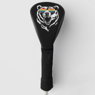 Couvre-club De Golf Lunettes de soleil arc-en-ciel drapeau de la fiert
