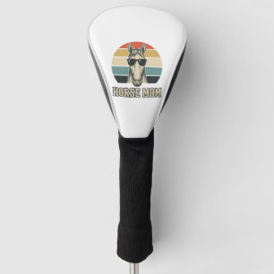 Couvre-club De Golf Lunettes de soleil gravées pour maman amatrice de