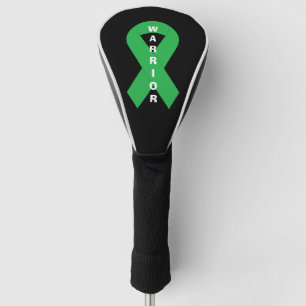 Couvre-club De Golf Lutte contre le Ruban vert pour la santé mentale