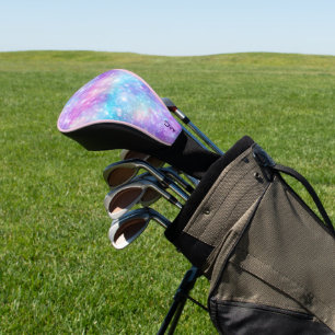 Couvre-club De Golf Magnifique Fond Pailleté Coloré